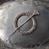 Fleur de Lis Shawl Pin