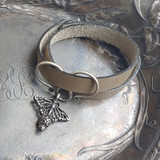 Monarch Oxbow Double-Wrap Charm Lock Cuff Monarch Oxbow Double-Wrap Charm Lock Cuff