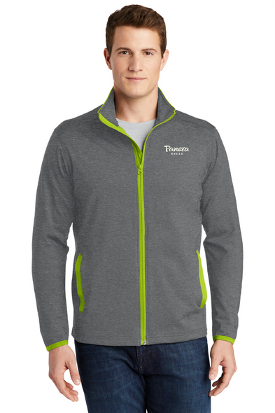 ST853 - Sport-Tek Sport-Wick Stretch Contrast Full-Zip Jacket