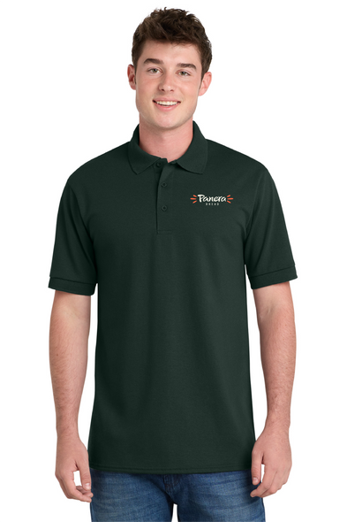 INV-KP55 - Dark Green Port 50/50 Unisex Polo
