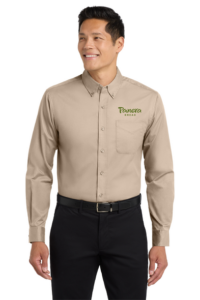 INV-S608-S - Stone Port Authority Men's Long Sleeve Dress Shirt
