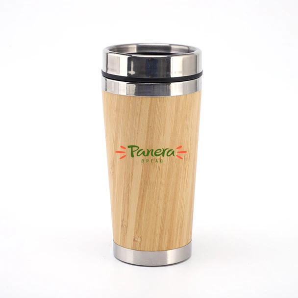 15 oz. Bamboo Insulated Tumbler