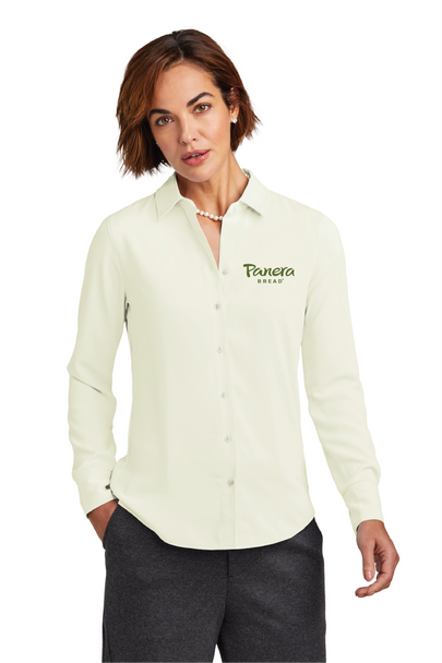 BB18007 - Brooks Brothers Ladies Button Satin Blouse
