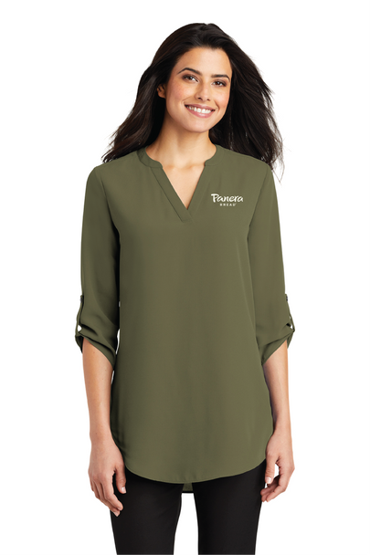 LW701 - Ladies 3/4 Sleeve Tunic Blouse