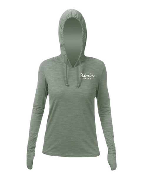 WSBRZH0 - Anetik Ladies Breeze Tech Hooded T-Shirt