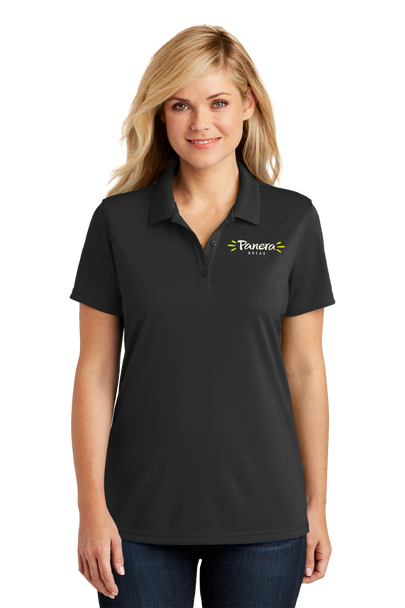 INV-LK110 - Black Port Authority Ladies Dry Zone Micro-Mesh Polo