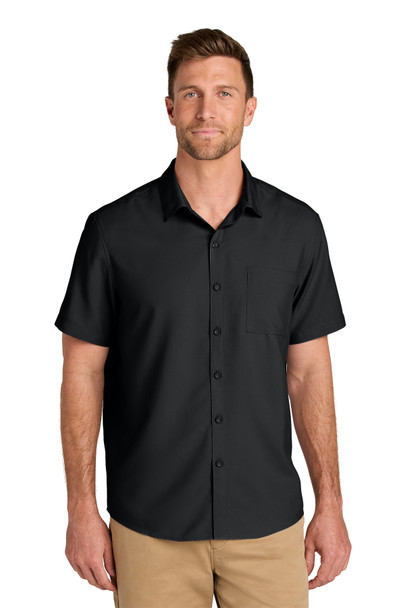 SALE - W963 - Men's Short Sleeve Dockside Dress Shirt