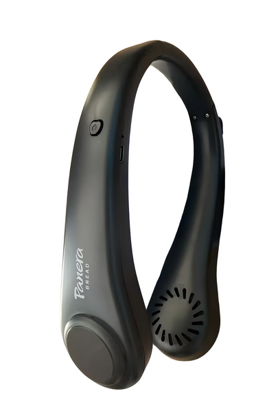 Black Cyclone Dual Airflow Neck Fan