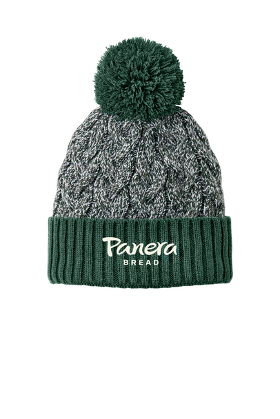NE910 - Marled Knit Pom Beanie