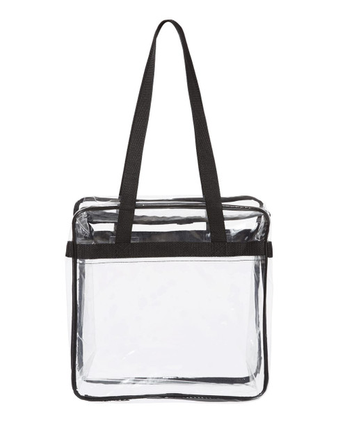 Clear Zippered Tote