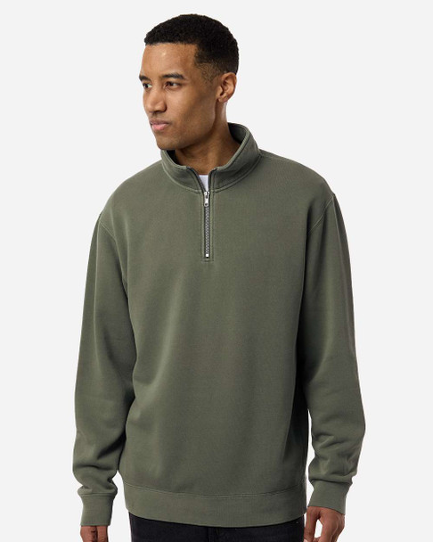 SALE - PRM4600QZ - Unisex Pigment-Dyed 1/4 Zip