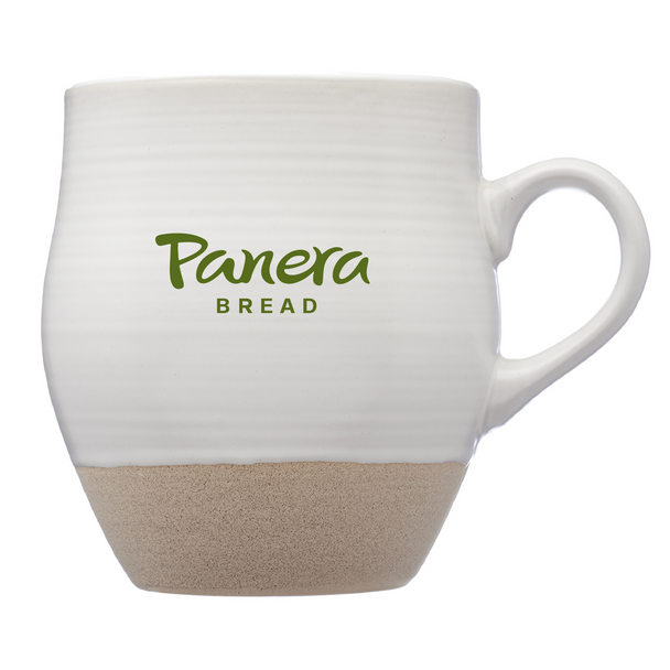 White 16 oz. Ceramic Coffee Mug