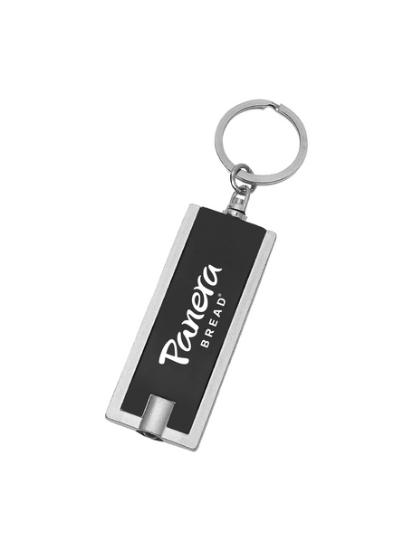Black LED Keychain