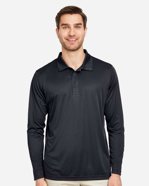 SALE - TT51L - Mens Zone Performance Long Sleeve Polo