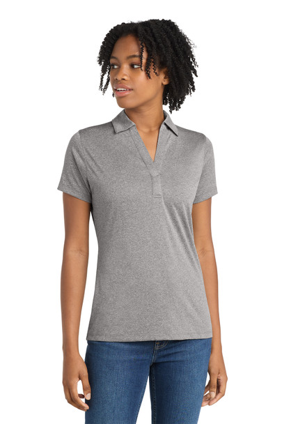 SALE - LST660 - Ladies Heather Contender Polo