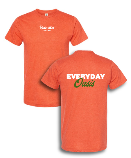Heather Orange 50/50 Blend T-Shirt