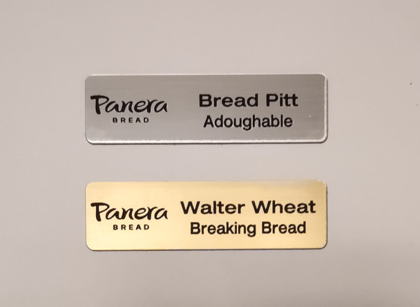Name Badges (MUST BE ORDERED SEPARATELY  FROM OTHER ORDERS & NAMES WILL APPEAR AS TYPED)