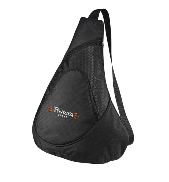 Black Honeycomb Sling Pack