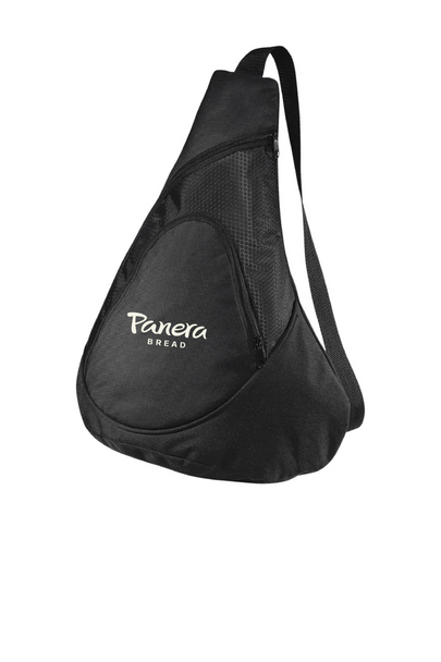 Black Honeycomb Sling Pack