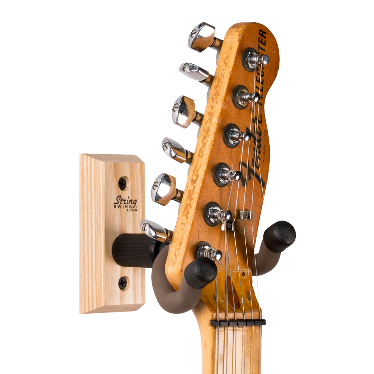 String Swing CC01K Guitar Keeper Wall Mount Guitar Hanger - Ash