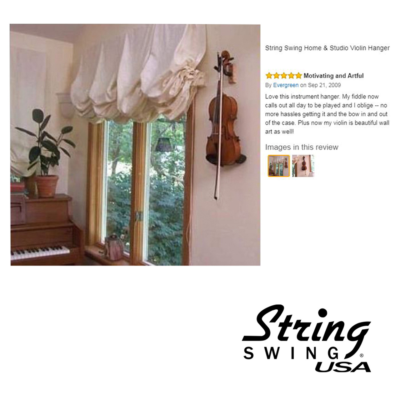 Violin Wall Hanger | Hanging a Violin on the Wall