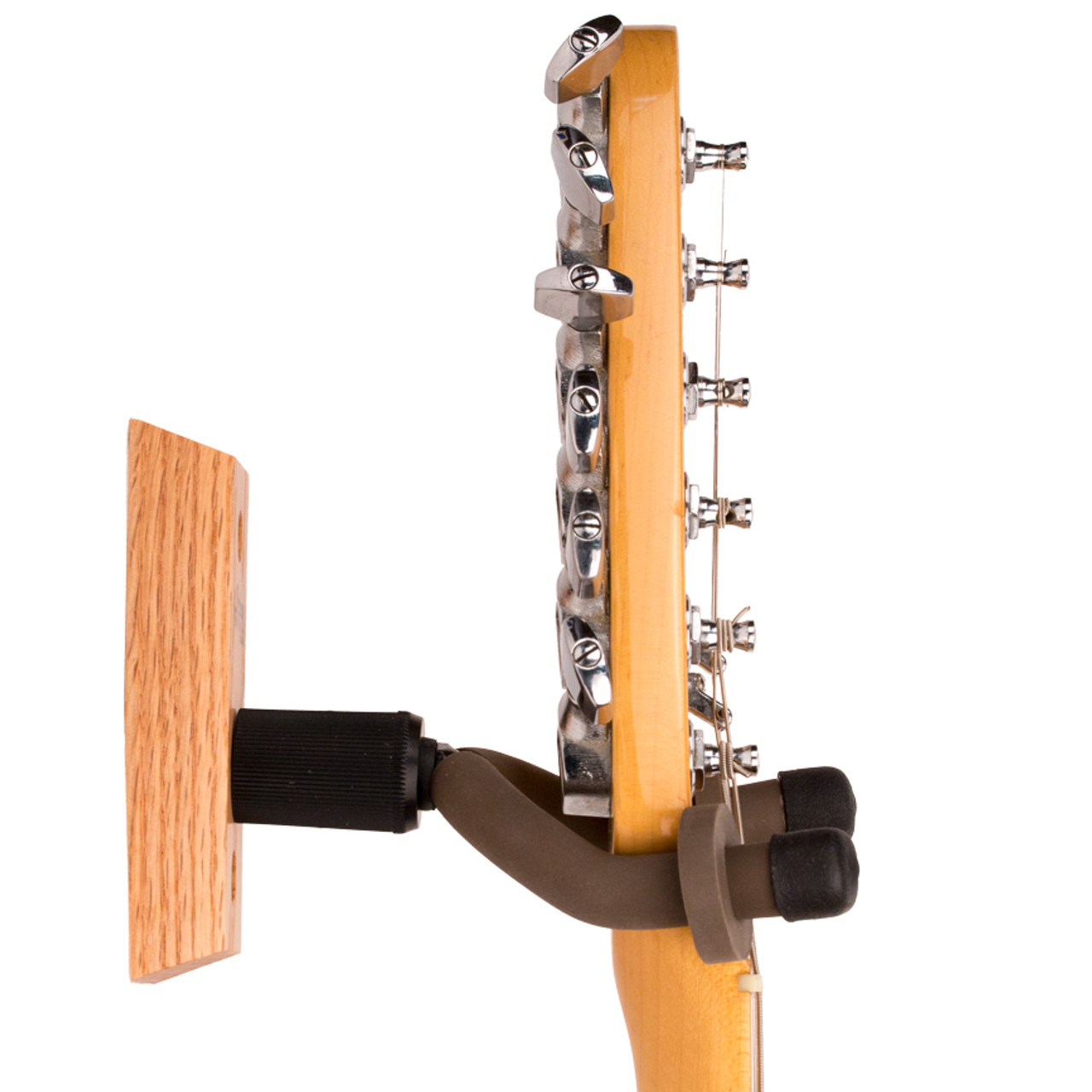 DLDIREcT 1 Horizontal Guitar Wall Mount + 5 Chrome Guitar Hooks Guitar  Accessories: Guitar Rack & Guitar Hanger Wall Mount Guitar Holder St