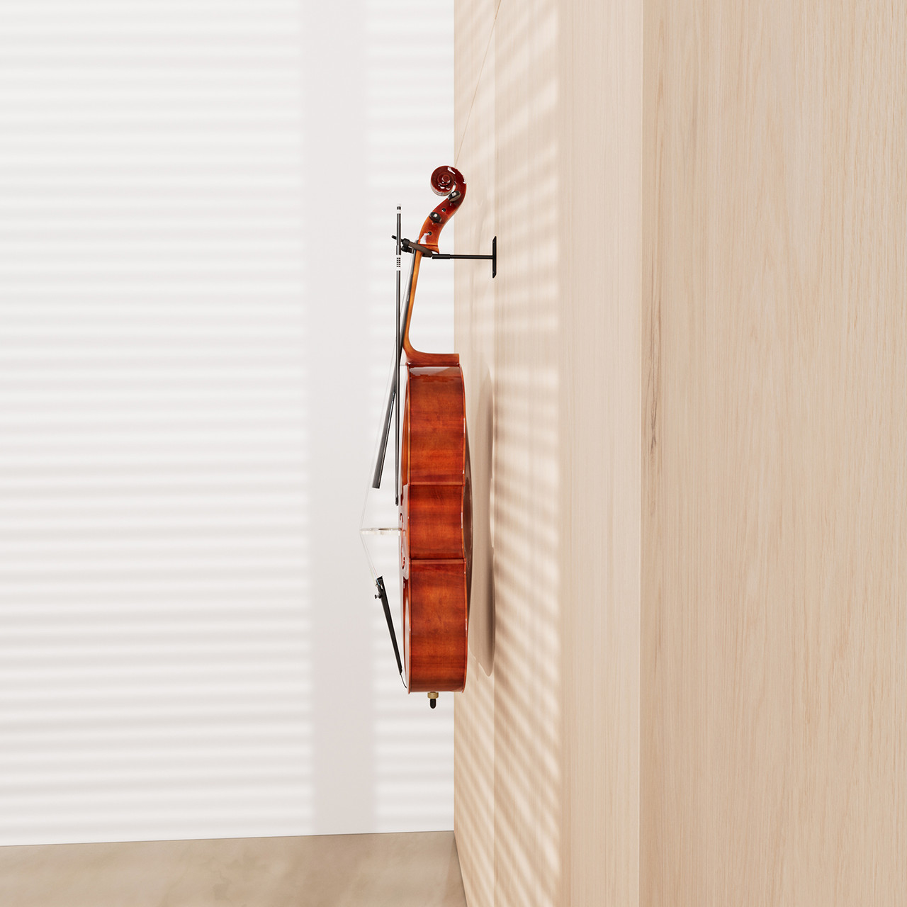 chiko】DUENDE WALL HANGER (1) OOK 3-Pieces 25 lbs. Plastic