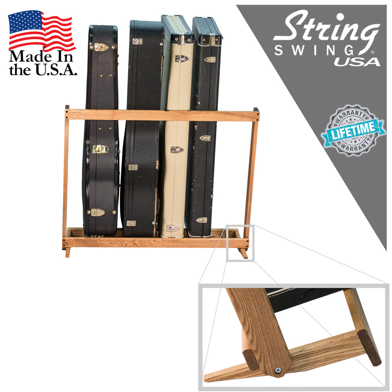 string swing cc29 guitar case rack