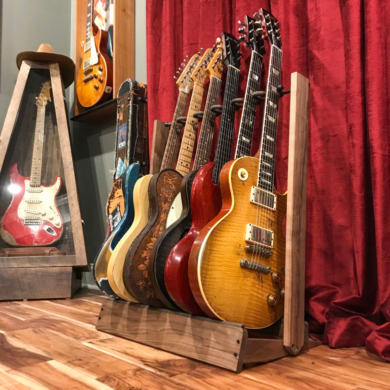 Wooden Guitar Stand | Guitar Rack Stand | Best Guitar Stand