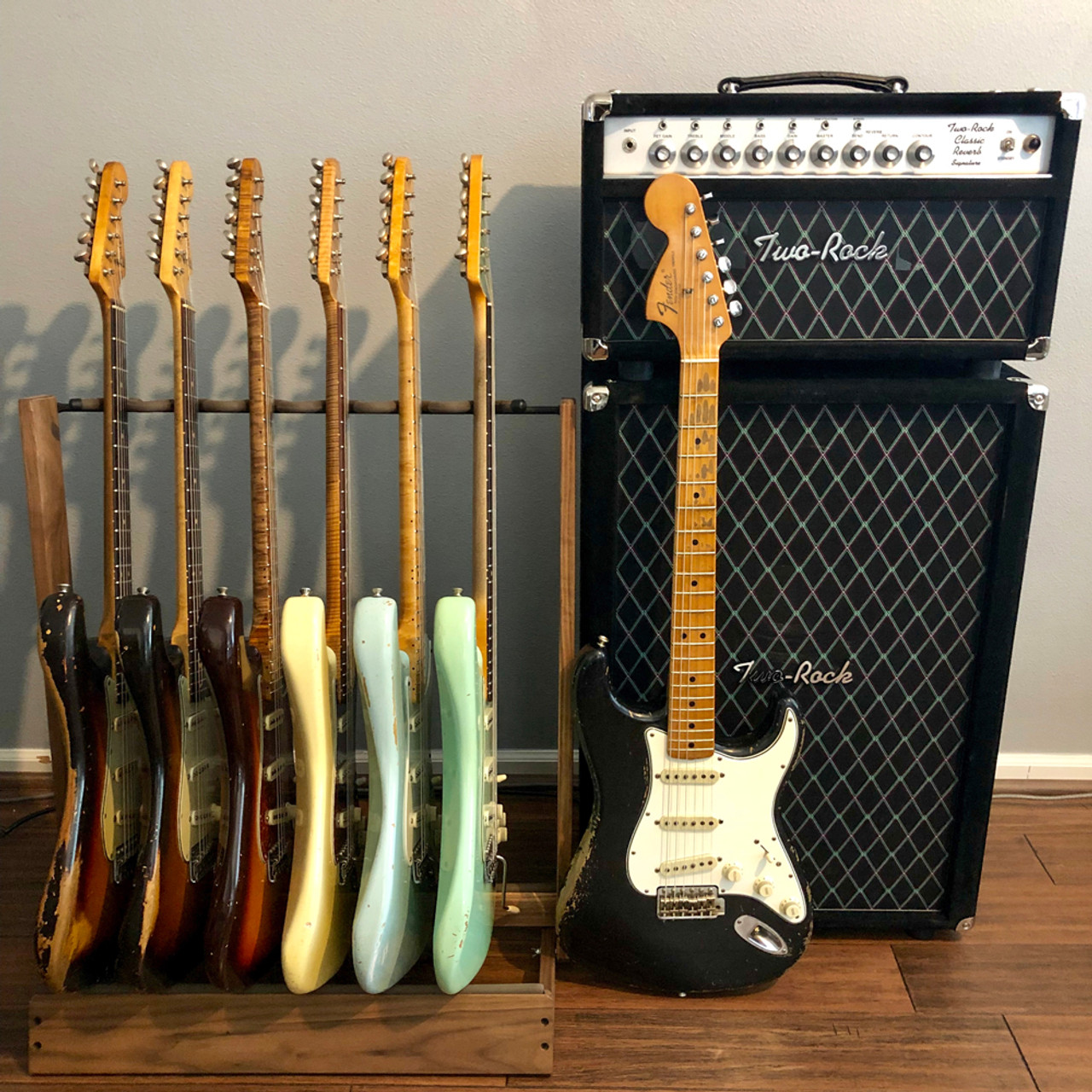 Guitar and Case Floor Rack Set | CC34-29