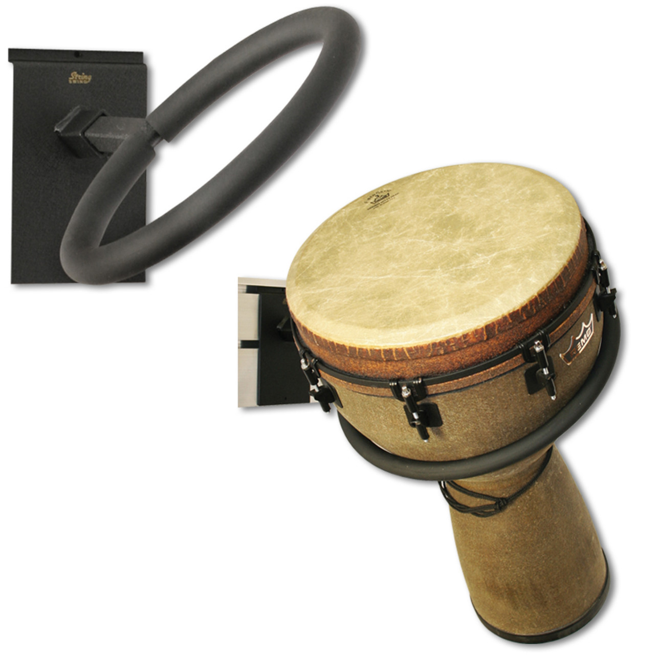 Pemegang Djembe - Ayunan SenarPemegang Djembe - Ayunan Senar  