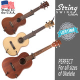 Horizontal Ukulele, Mandolin, or Violin Wall Mount
