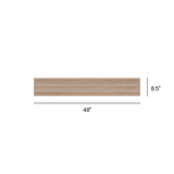 Oak- Silver Inserts