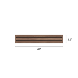 Walnut- Black Inserts
