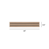 Oak- Black Inserts
