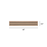 Oak- Black Inserts