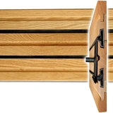 Oak- Black Inserts