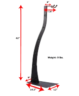 Acoustic & Electric Guitar Floor Stand