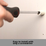 Metal Fasteners for Wood Hangers