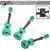 Horizontal Ukulele, Mandolin, or Violin Hanger for Slatwall