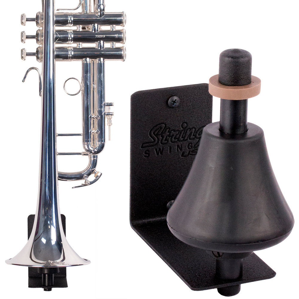Vertical Wall Mount Trumpet Holder | BHH12 - String Swing