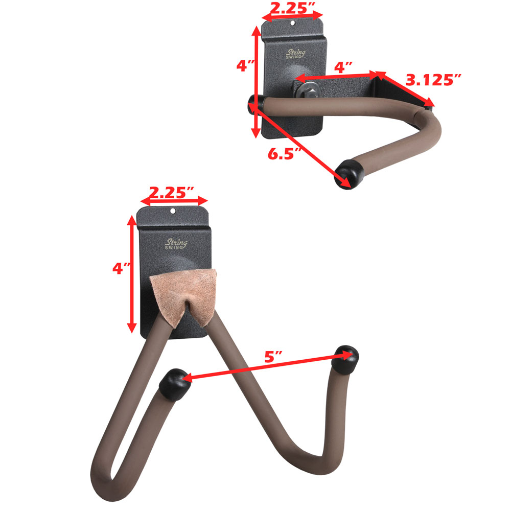 Wall Mount Baritone Saxophone Hanger BHH27 String Swing