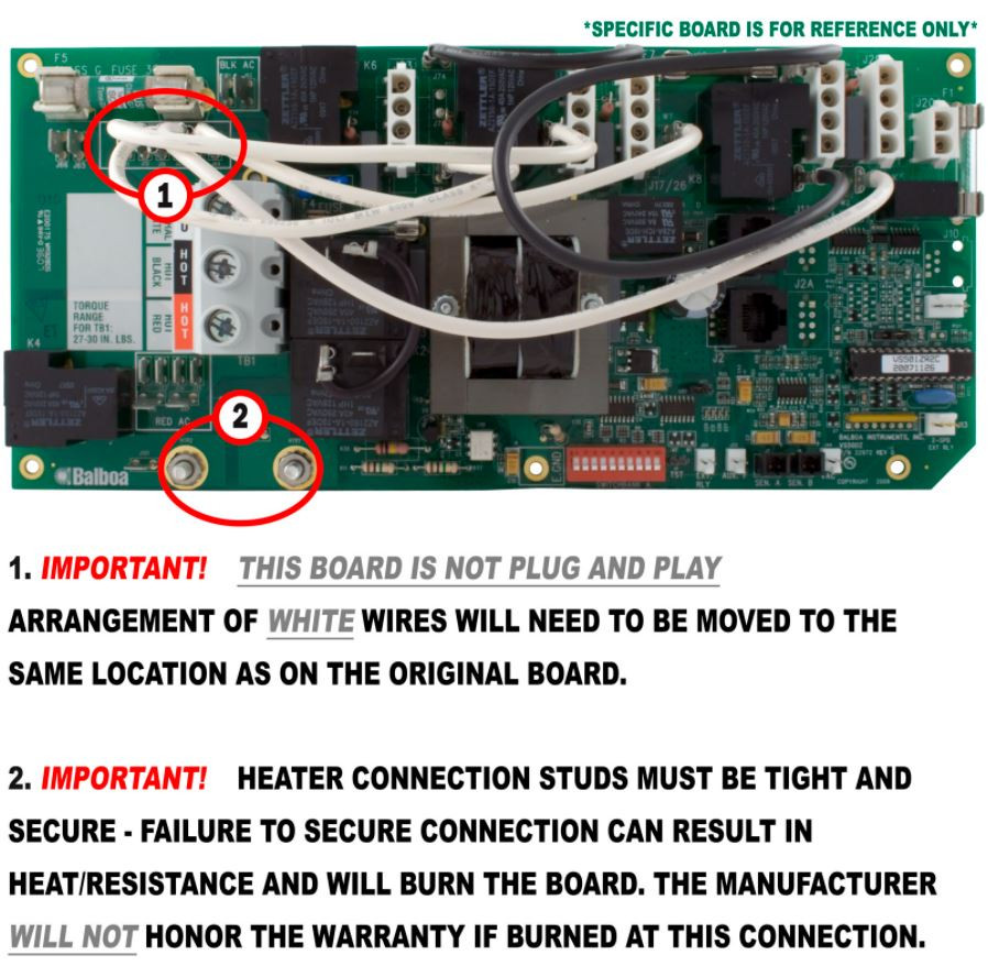 Balboa VS-501 Circuit Board - Thumbnail 5