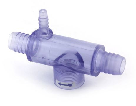 Clear Tee 3/4 x 3/4 x 3/8 Barb TEE6 - Main Image