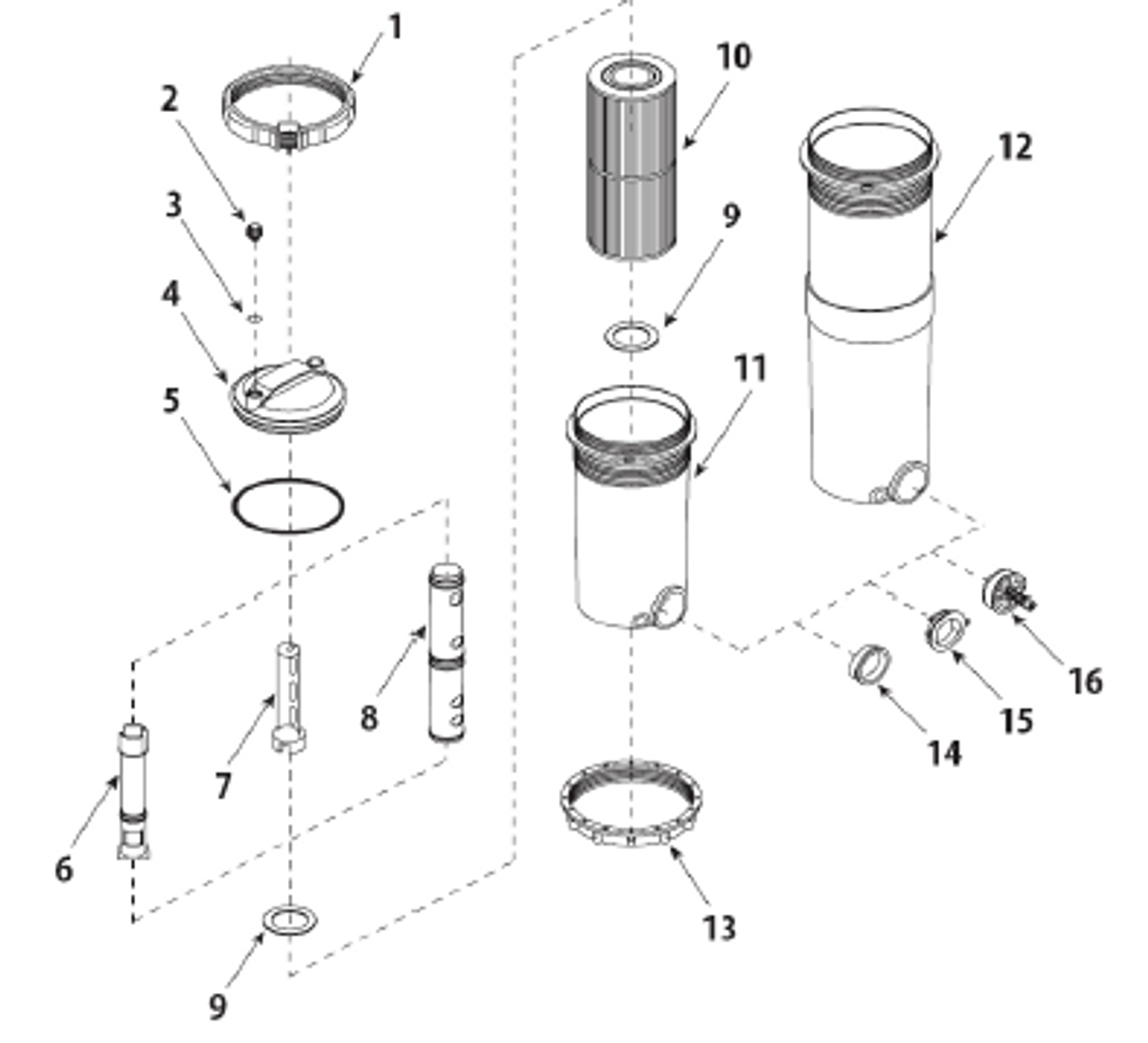 Spa Filter Parts