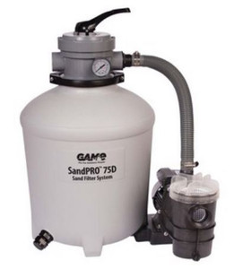 GAME SandPro 75D Above Ground Pool Sand Filter System 3/4 HP 4711