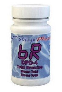 Bromine DPD-4 Bottle 100 Test Strips 486644