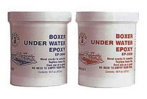 Underwater Setting Epoxy Paste White 4 oz Jar Resin and 4 oz EP3000BA