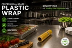 Refill Roll Professional Grade Plastic Wrap 9" x 250'