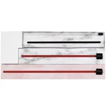 3 Dispenser Marble Gift Set - Plastic Wrap, Foil and Parchment